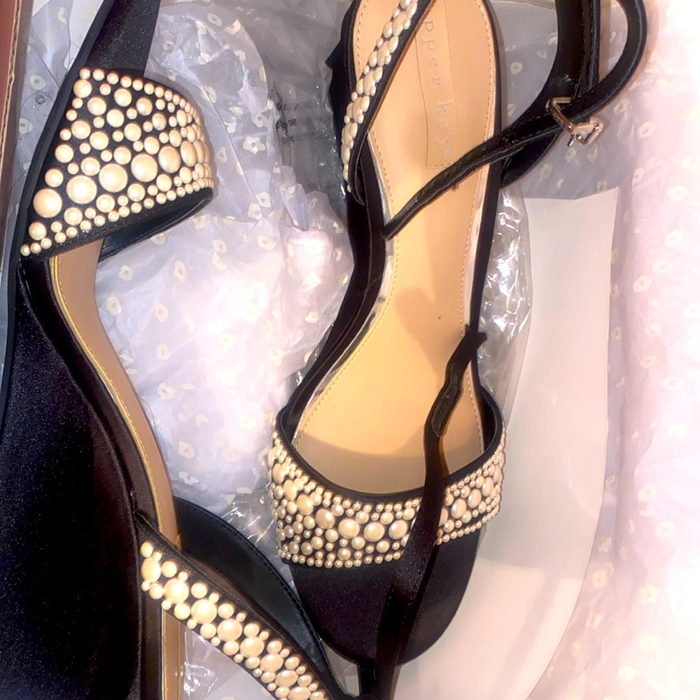 Copper Key “First Dance” Wedge Heels